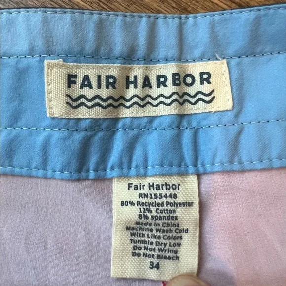 Fair Harbor mens board shorts size 34 - Picture 4 of 6